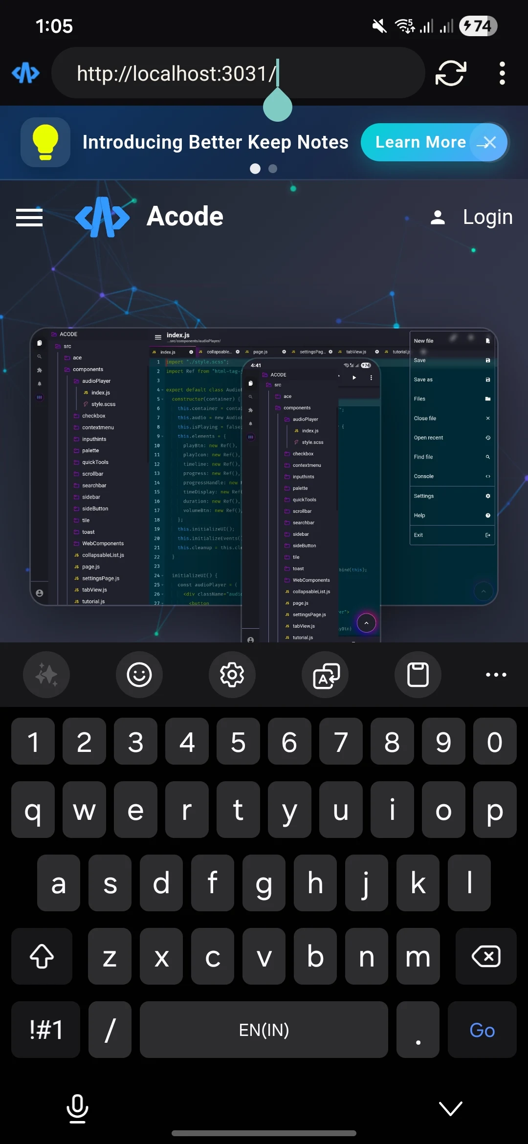 Shellular - Remote Dev Tools screenshot